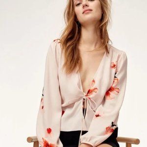 Wilfred Long Sleeve Shirt with Tie